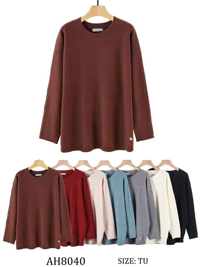 Jersey topitos con relieve