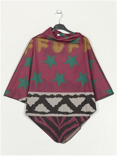 Poncho soft estrellas 2