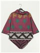 Poncho soft estrellas