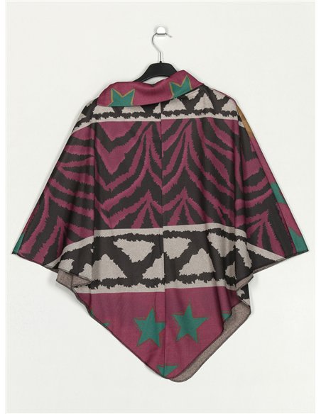 Poncho soft estrellas