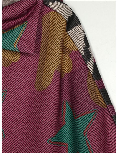 Poncho soft estrellas