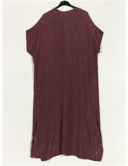 Vestido largo lentejuelas