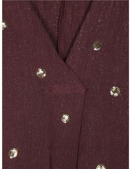 Vestido largo lentejuelas