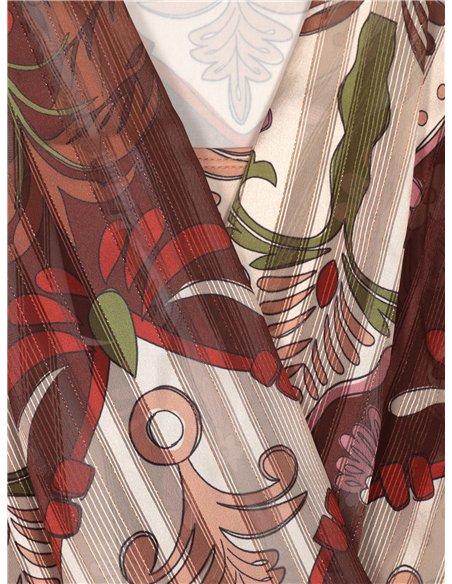 Blusa estampada gasa