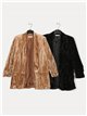 Blazer terciopelo manga remangada