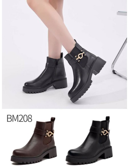 Bottine avec maillon métallique - Grossiste en chaussures