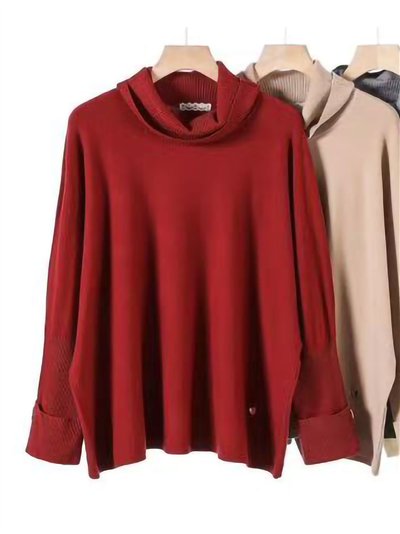 Oversized roll neck sweater 2