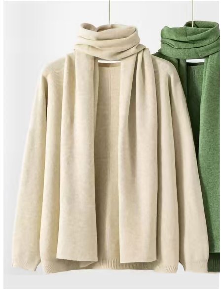 Jersey amplio + Bufanda