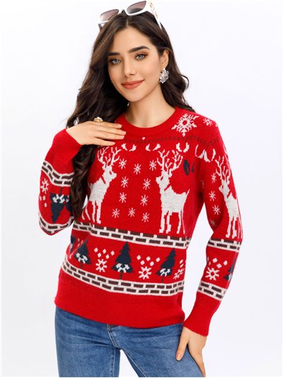 Reindeer christmas sweater