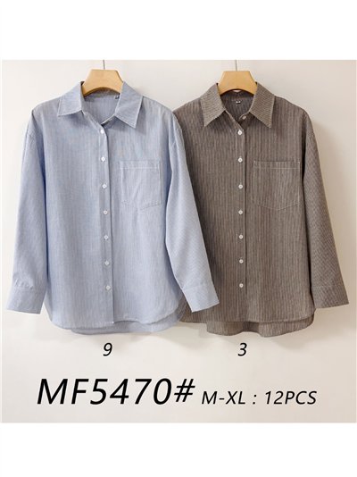 Camisa rayas básica 2