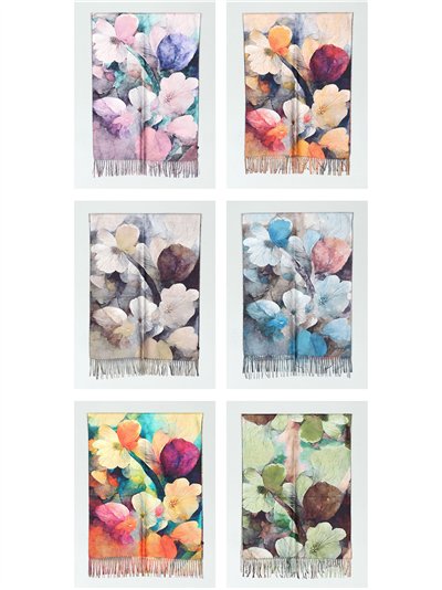 Bufanda floral flecos 2