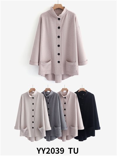 Chaqueta de punto bolsillos 2