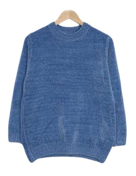 Jersey básico cuello redondo