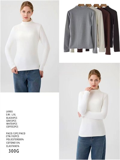 Camiseta polar cuello perkins 2