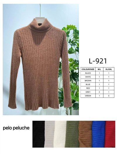 Jersey canalé pelo cuello vuelto 2