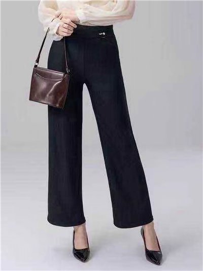 Pantalón estampado afelpado