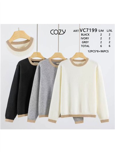 Jersey ribetes metalizados 2