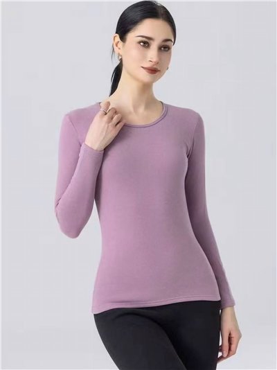 Camiseta térmica cuello redondo