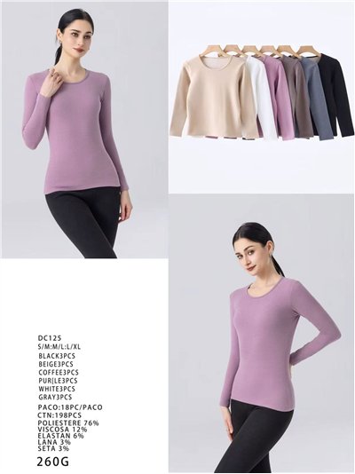 Camiseta térmica cuello redondo 2