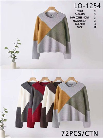 Jersey geométrico de punto 2