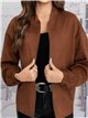 Chaqueta bomber efecto ante