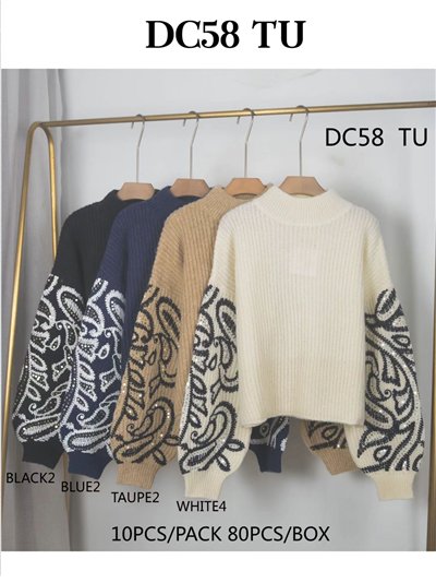 Jersey manga lentejuelas 2