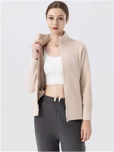 Sudadera polar cremallera