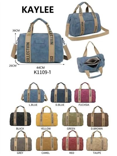 Bolso bowling detalle asa