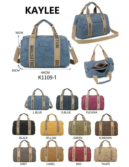 Bolso bowling detalle asa