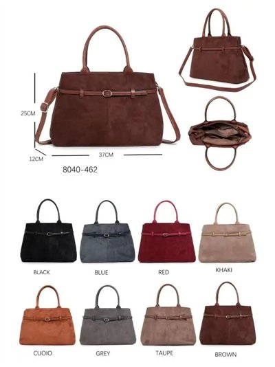 Bolso de mano efecto ante