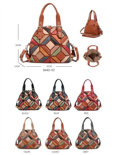 Bolso de mano patchwork