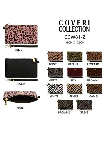 Monedero animal print coveri collection