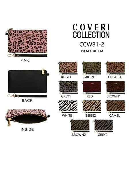 Monedero animal print coveri collection