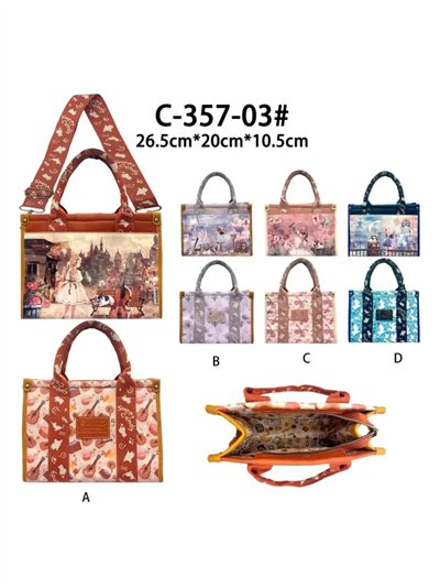 Bolso shopper estampado