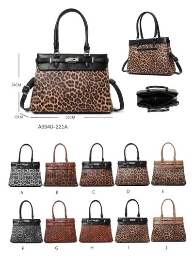 Bolso estampado leopardo
