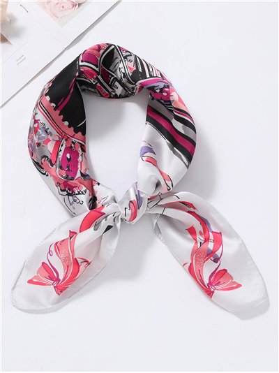 Pañuelo pequeño catedral efecto seda