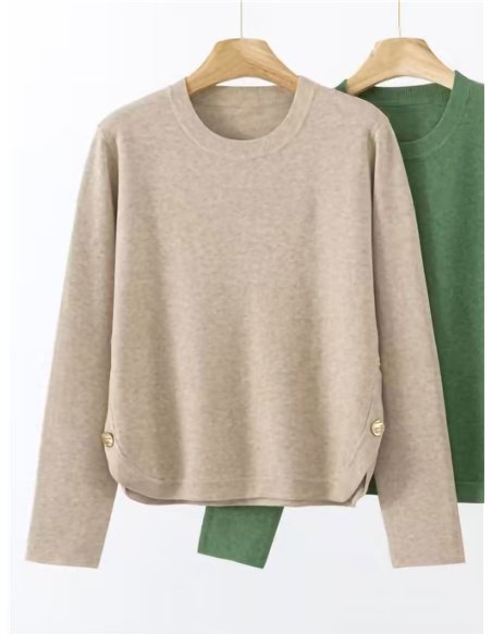 Jersey detalle botones