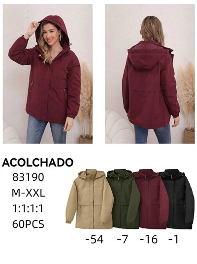 Parka acolchada capucha 2