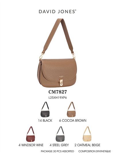 Bolso bandolera solapa