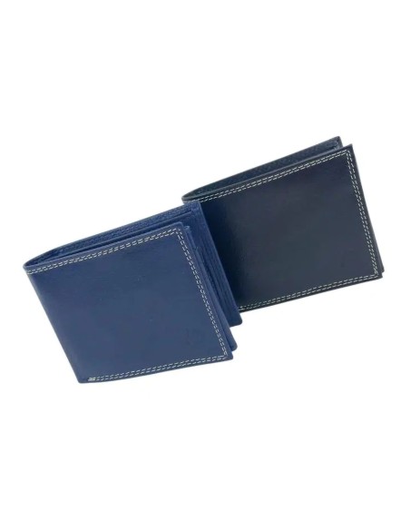 Cartera piel con monedero