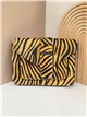 Bandolera solapa pelo animal print
