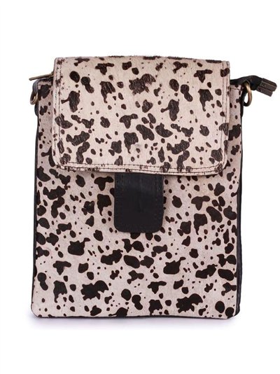 Bandolera solapa pelo animal print 2