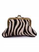 Monedero grande pelo animal print