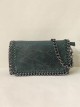 Borsa a tracolla in pelle con catene