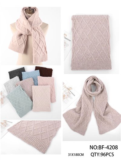 Bufanda punto rombos 2