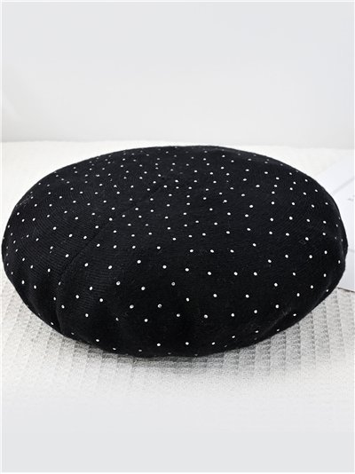 Boina punto con strass