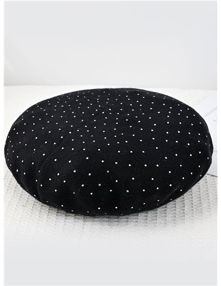 Boina punto con strass