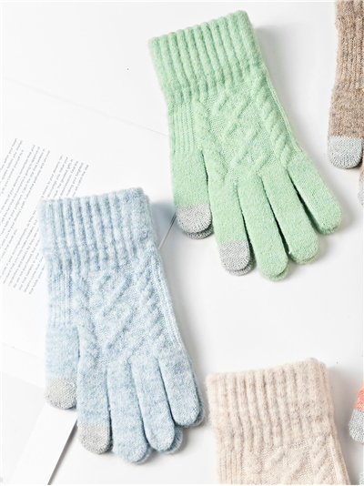 Guantes estructura de punto 2