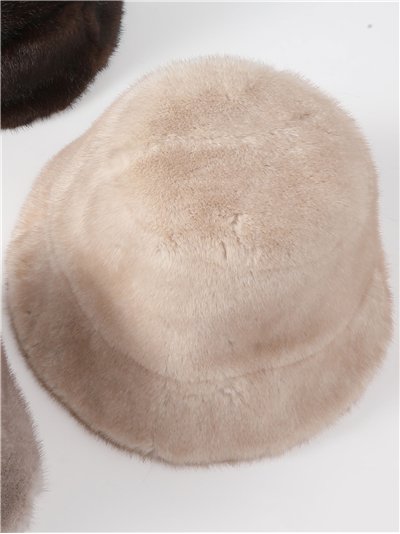 Gorro bucket pelo suave