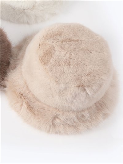 Gorro bucket pelo suave